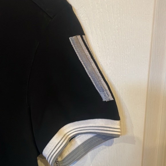 VERSACE COLLECTION Men’s Black v-neck logo shirt / size small / EUR 36. - Picture 4 of 8